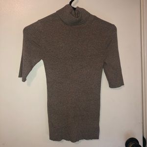 Express Ribbed Turtle Neck